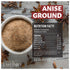 Eastanbul Anise Seeds Powder, 5.64oz Ground Anise Seed, Anise Powder for Baking, Anise Cookies & Anise Tea