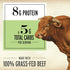 30, 12 15.6 oz EPIC Beef Protein Bars, Uncured Bacon and Apple, Paleo Friendly, Gluten Free, Whole Ct