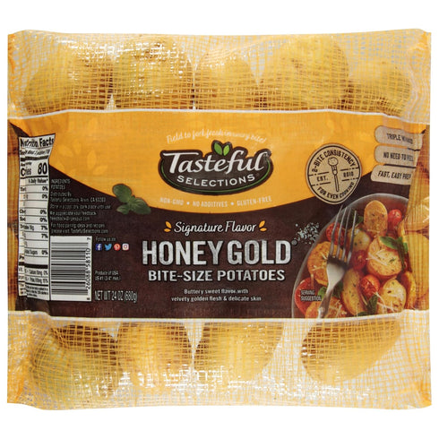 Tasteful Selections , Honey Gold 2-Bite Baby Potatoes, 24 Ounce
