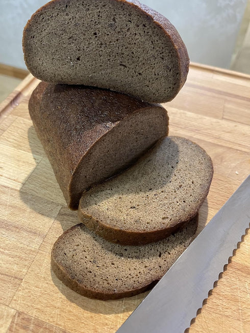 Generic 2 2x550 Traditional Lithuanian Dark Rye Bread, Homestyle, loaves gr
