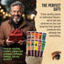 Buffalo Bob's (10-Pack), 10 Pack Exotic Jerky Flavor Variety of Snack Sticks, Wild Game Beef Gifts for Men