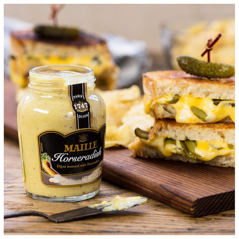 Country 7 Oz (Pack 6) Maille Mustard, Rich Dijon,