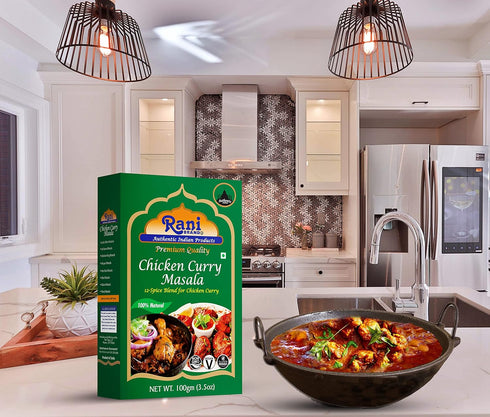Rani Chicken Curry Masala (Indian 13-Spice Blend for Chicken) 3.5oz, All Natural, Vegan, Gluten Friendly