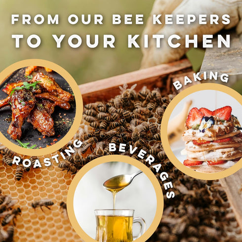 32oz Goshen World Honey Collection - Sunflower Blossoms from Ukraine - Raw, Rare and Sustainable Floral Sources