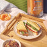 Pack 5 Pack (2 (2 packs), (1 pack) bakerly Sandwich Variety - of Ready-to-Eat French Baked Brioche for Breakfast, Lunch