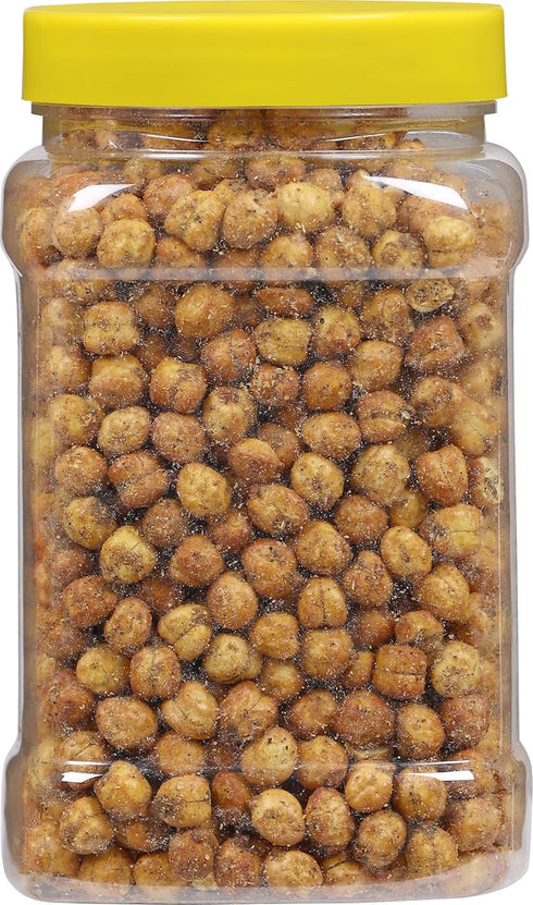14oz (400g) 5 Rani Roasted Chana (Chickpeas) Black Pepper Flavor PET Jar ~ All Natural | Vegan | No Preservatives |