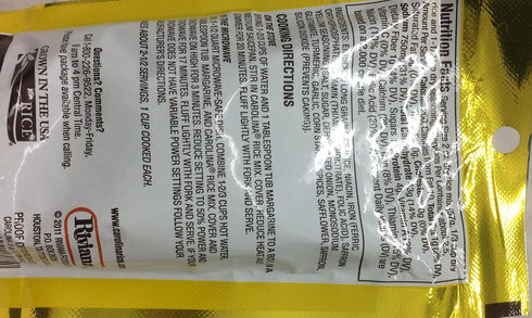 5-Ounce Carolina Saffron Yellow Rice Mix