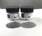 Luxury Cake Glitter, 12 grams, USA Made, Royal Silver & Holographic Silver (2 pack)