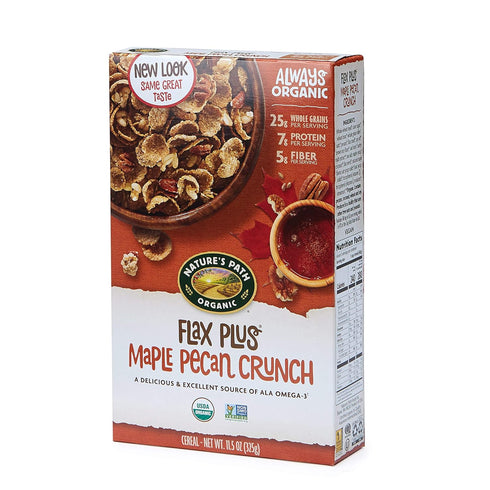 Nature's Path Organic Maple Pecan Crunch Cereal,11.5 Ounce (Pack of 6)