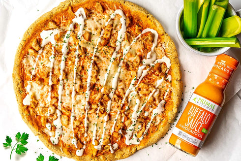 Primal Kitchen No Dairy Buffalo Sauce, Pack of 2, Made with Real Ingredients, No Cane Sugar
