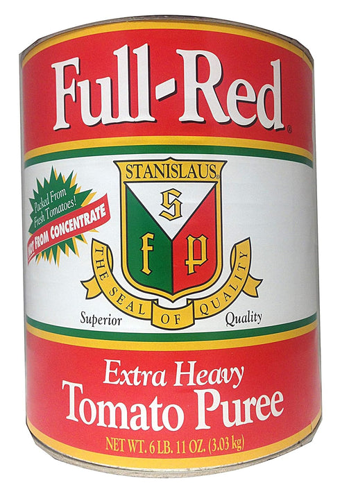 Stanislaus , Full-Red Extra Heavy Tomato Puree, 102 oz