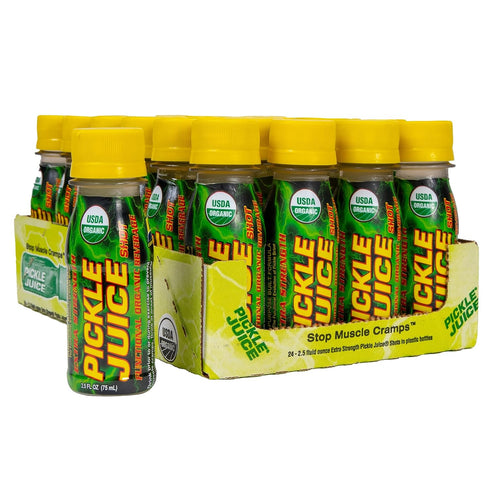 Pickle Juice Sports Drink Shots, Extra Strength - Relieves Cramps Immediately -