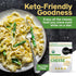 (21 oz) Healthier Comforts Organic Parmesan Cheese Powder - Real Aged Cheese Flavor Enhancer for Popcorn & Pasta.