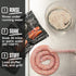 32-35mm 2530 lbs Bearded Butchers Natural Hog Casings Pre-Flushed, Edible Sausage Casing for of Meat Resealable Bag