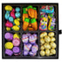Easter Candy and Chocolate Platter with Milk Chocolate Bunnies, Chocolate Carrots, Cookies & Cream Eggs, and More!