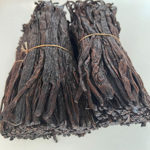 50 5"-7" Split Organic Madagascar Vanilla Beans Grade B| For Extract by FITNCLEAN VANILLA| Bourbon NON-GMO Pods