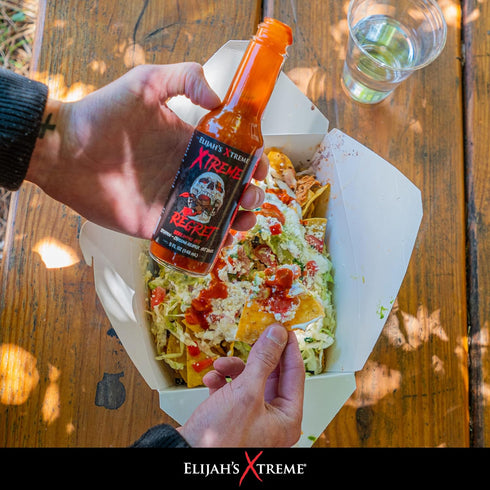 2 Elijah's Xtreme Regret Hot Sauce - Carolina Reaper and Trinidad Scorpion - The Hottest Peppers in the World for an
