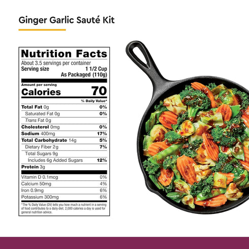 Taylor Farms 14oz Ginger Garlic Stir Fry Kit