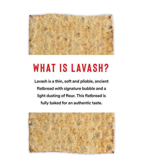 4-Packs 6 (24 Atoria's Family Bakery Mini Lavash with Whole Grain & Flax Flatbread of Flatbread Flatbread)