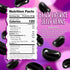1-Pound Black Licorice Jelly Beans | Bag | Black Jelly Beans for Holiday Buffets, Gifting, and Dessert Decorating | Old