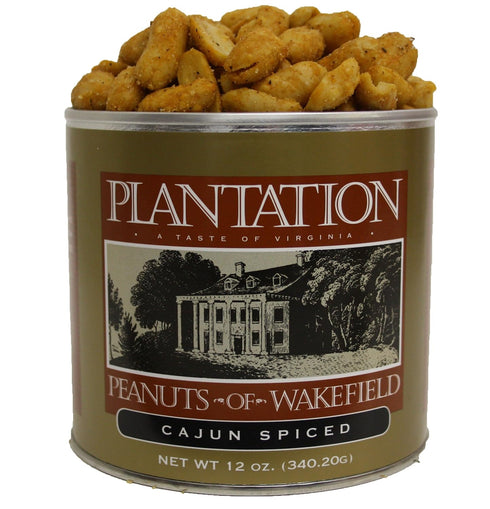 Cajun Spiced Peanuts - 12 Ounce Tin