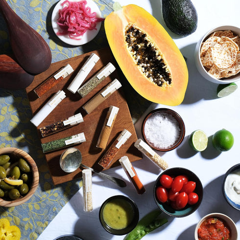 12 Set Set set Craftly Mexican Spices Gift | Mexican Seasoning Gift for Cooking - Perfect for Tacos, Fajitas and More |