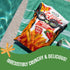 0.75 Oz (Pack 24) Sensible Portions Garden Veggie Straws, Screamin' Hot