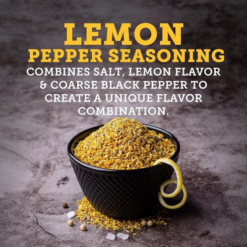 Tones Lemon Pepper Seasoning Blend, 3.35 Ounce