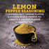Tones Lemon Pepper Seasoning Blend, 3.35 Ounce