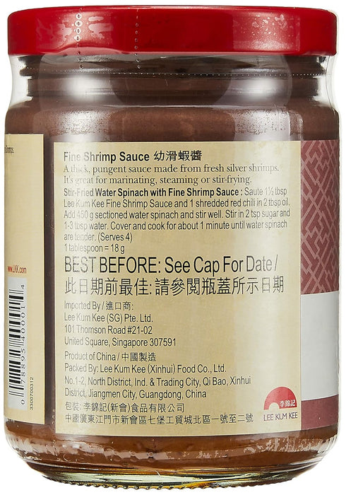 8-Ounce (Pack 4) Lee Kum Kee Fine Shrimp Sauce, Jars