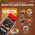 200g Authentic Indian Taste: Horizon Foods Garam Masala Spice Powder - Cloves, Cardamom, Perfect for Tikka Masala