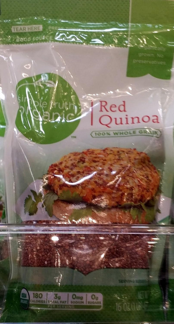 Simple Truth Organic Red Quinoa 16 oz (Pack of 3)