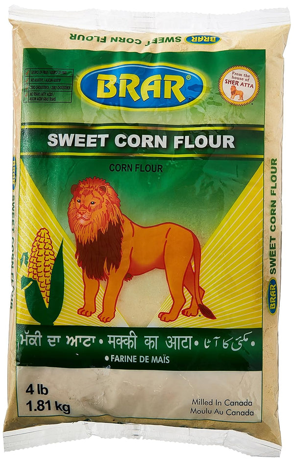 Brar Sweet Corn Flour (4 lb, 1.81 kg)
