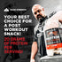 8oz); Shaw Strength Protein Pork Rinds (Sour Cream, Developed for Worlds Strongest Man Brian Shaw, Keto-Friendly, High