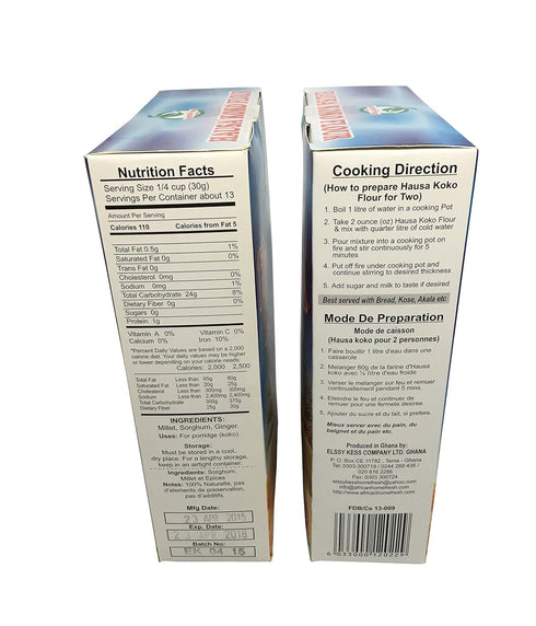400g (Pack 2) Hausa Koko Flour
