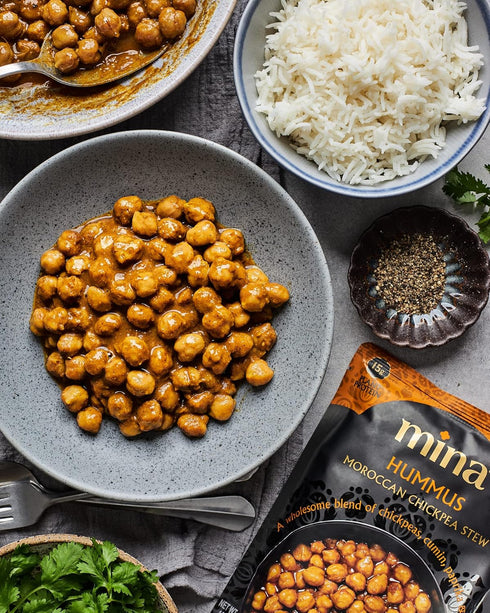Hummus 10 Mina, Moroccan Chickpea Stew, Ounce