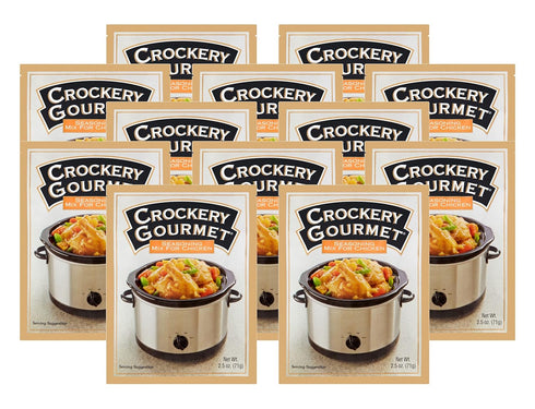 Crockery Gourmet Seasoning Mix For Chicken, 2.5-Ounce (Pack of 12)