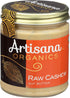 9.5oz Artisana Organics Raw Cashew Butter - No Sugar Added, Vegan and Paleo Friendly, Non GMO, Jar
