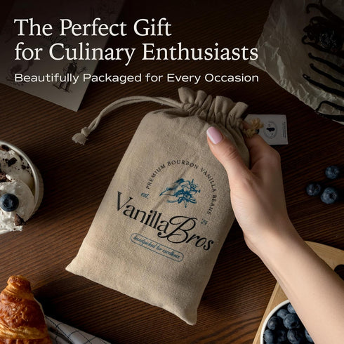15 6.3-8.3" Madagascar Vanilla Beans Grade A - Gourmet Bourbon Vanilla Pods - For Baking, Cooking & Homemade Vanilla