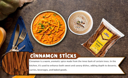 Rani Cinnamon Sticks 7oz (200g), 36-44 Sticks, Strong Aroma for Baking, Cooking & Beverages, Cassia Saigon Cinnamon