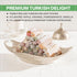 17.6oz, 4 Eastanbul Turkish Delight, Turkish Delights Candy Sticks Pistachio Filled w/ Flavors: Apple, Orange