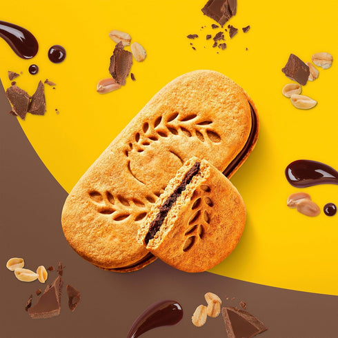 Pack, 72 Packs, 6 (2 Pack) belVita Breakfast Sandwich Dark Chocolate Creme Breakfast Biscuits, Value Total Boxes