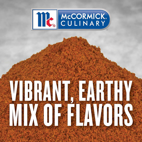 16 oz 16 McCormick Culinary Moroccan Seasoning, - One Ounce Container Moroccan Spice Blend with Cinnamon, Cumin, Black