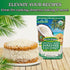 8 Oz (12 Pack) Let's Do Organic Unsweetened Shredded Coconut - Coconut Shreds, Great for Baking, Versatile Ingredient