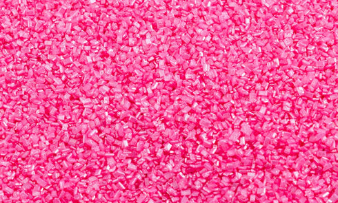 Sweet Evas SHIMMER METALLIC SPARKLING PINK SUGAR CRYSTALS - Dairy Free,Gluten Free,Vegan,Soy Free,Nuts