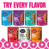 6 oz (4 Pack) Saffron Road Organic Crunchy Chickpea Snacks-Gluten Free, Non-GMO, Halal, Kosher, Vegan - (Falafel