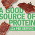 2.85 oz 12g 100% Jack Link's Original Turkey Jerky - Bag - Ready to Eat Protein Snack - Protein per Serving - Made