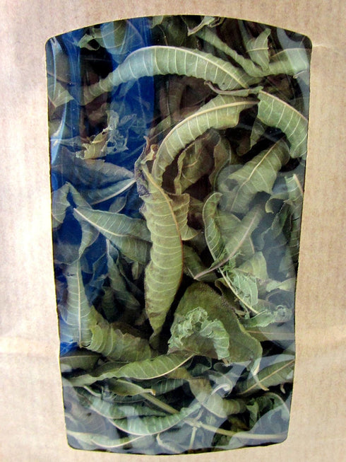 Greek Organic Bio Herb Lemon Verbena Leaves from Mount Pelion, Greece - GMO/Caffeine Free