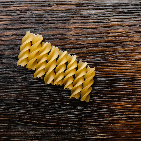 17.6 oz Sanniti Artisanal Gluten Free Riccioli Pasta di Gragnano, Imported from Italy, Bronze Cut Corn Pasta, Certified