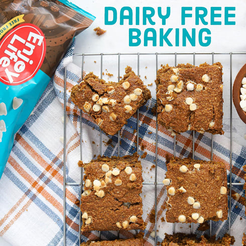 9 oz (Pack 6), Enjoy Life Baking White Baking Chips, Dairy, Soy, & Nut Free, Non GMO, Gluten Free, Vegan Chocolate